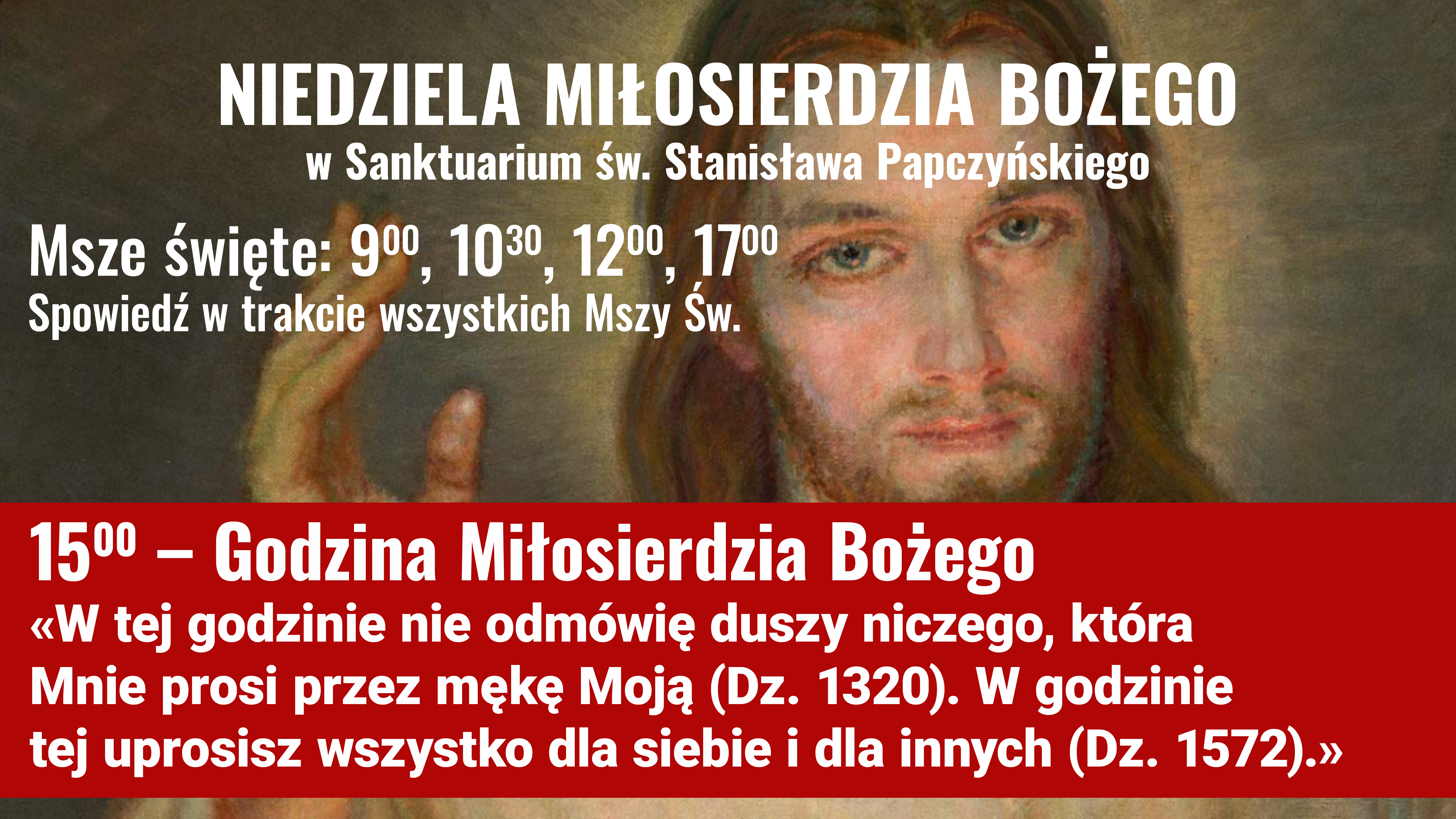 Niedziela Milosierdzia Bozego Sanktuarium Sw O Stanislawa Papczynskiego