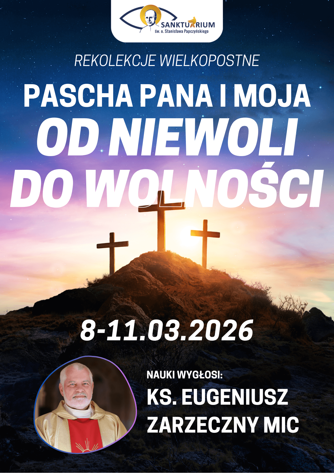8-11 marca | Rekolekcje wielkopostne na Mariankach