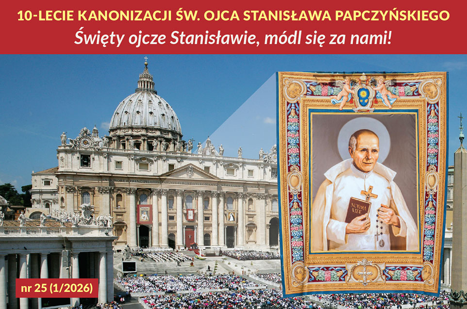 List kustosza z okazji 10-lecia kanonizacji ojca Stanisława Papczyńskiego